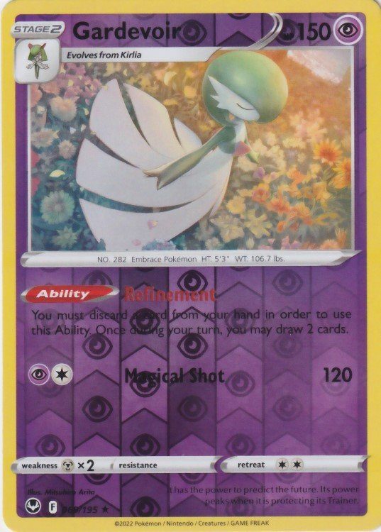 Gardevoir – 69/195 – Reverse