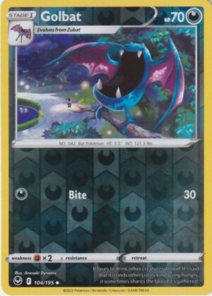 Golbat - 104/195 - Reverse