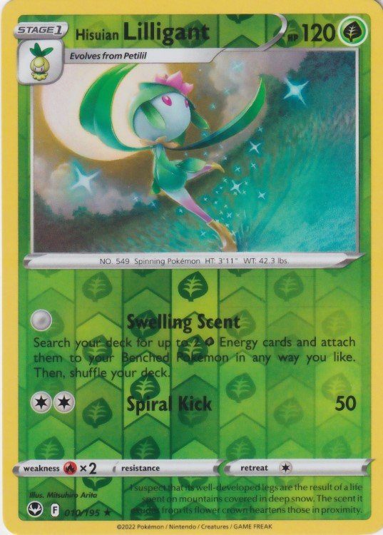 Hisuian Lilligant – 10/195 – Reverse