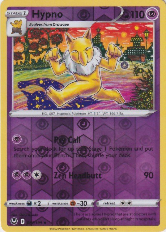 Hypno - 61/195 - Reverse