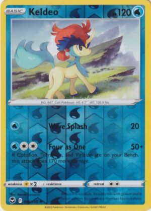 Keldeo - 46/195 - Reverse