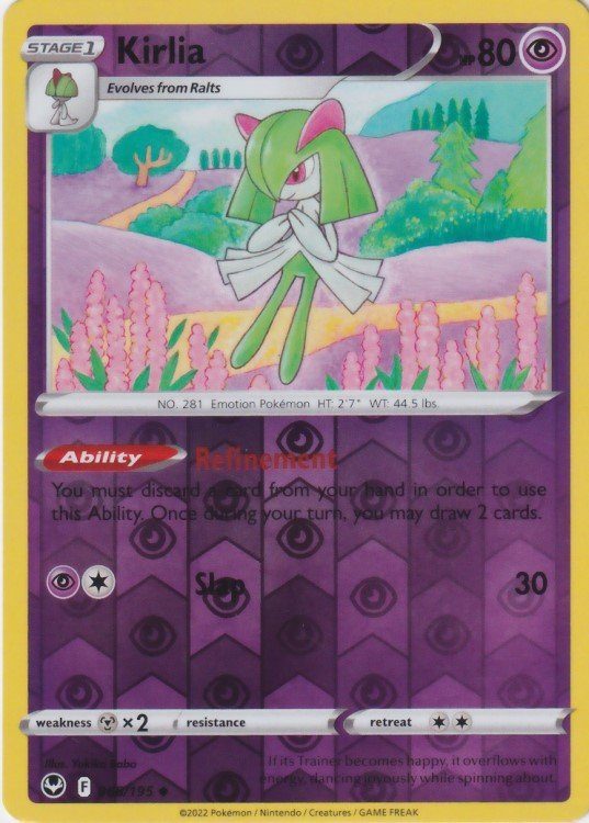 Kirlia – 68/195 – Reverse