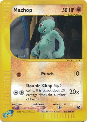 Machop - 117/165 - Reverse