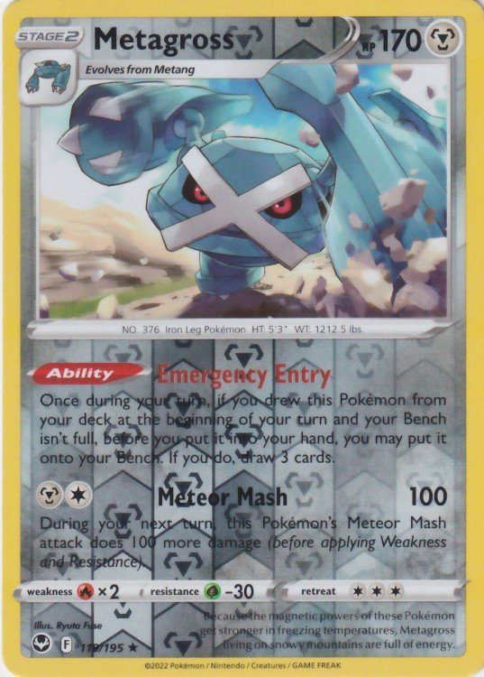 Metagross - 119/195 - Reverse