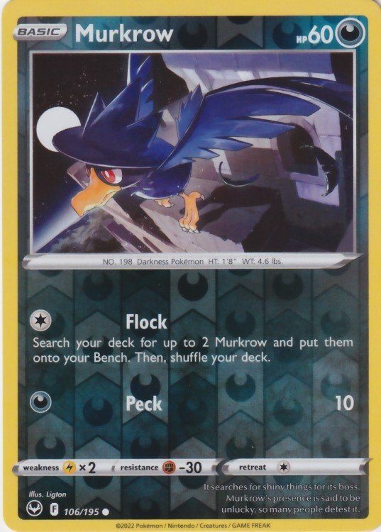 Murkrow – 106/195 – Reverse