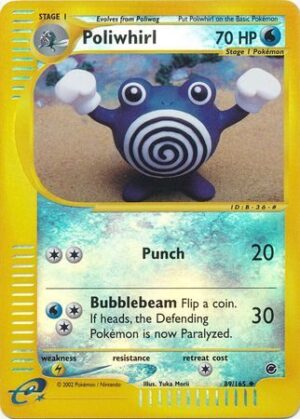 Poliwhirl - 89/165 - Reverse