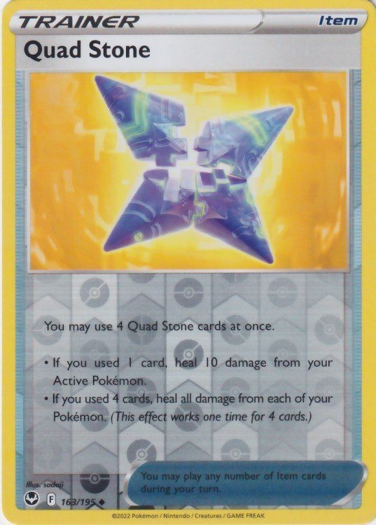 Quad Stone - 163/195 - Reverse