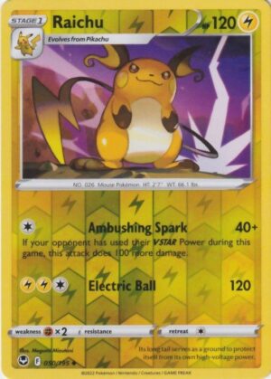 Raichu - 50/195 - Reverse