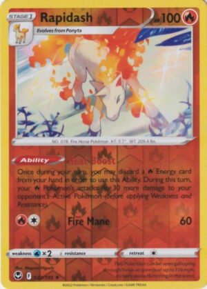 Rapidash - 22/195 - Reverse