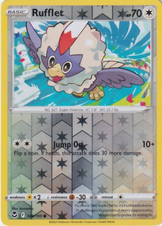Rufflet - 148/195 - Reverse