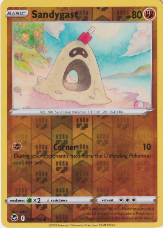 Sandygast – 99/195 – Reverse