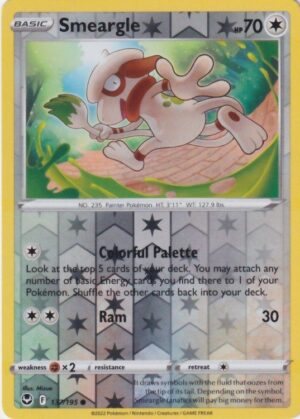 Smeargle - 137/195 - Reverse