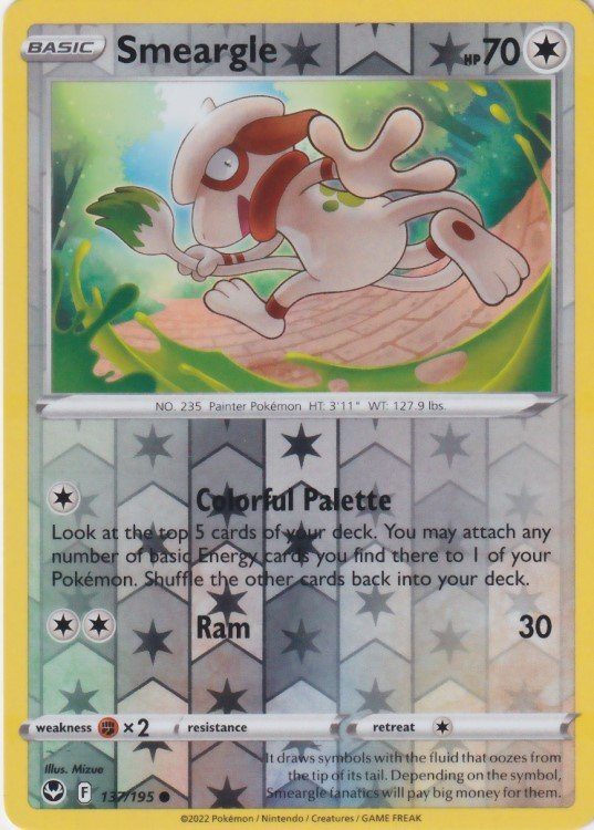 Smeargle – 137/195 – Reverse