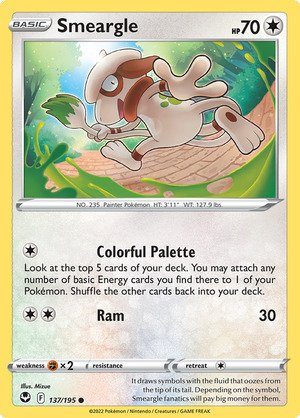 Smeargle - 137/195
