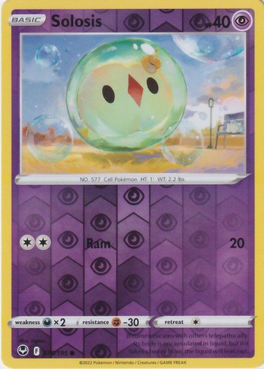 Solosis – 76/195 – Reverse