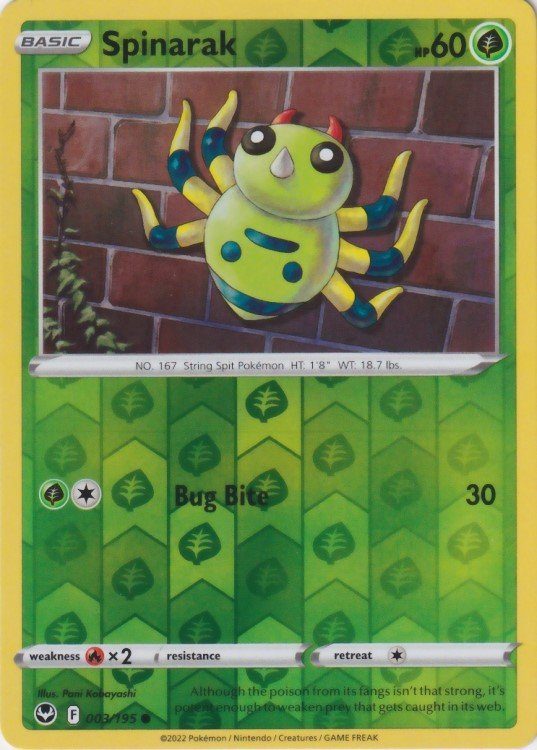 Spinarak – 3/195 – Reverse