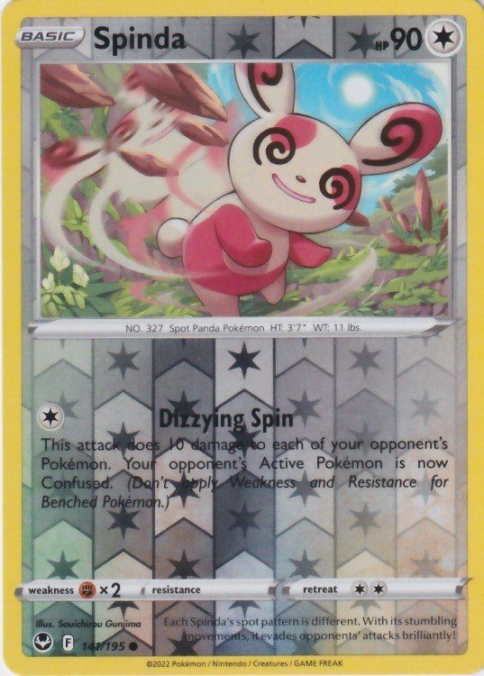 Spinda – 141/195 – Reverse