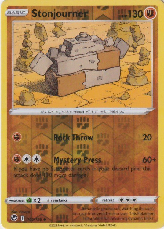 Stonjourner – 101/195 – Reverse