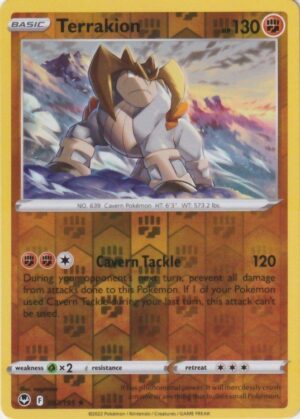 Terrakion - 97/195 - Reverse