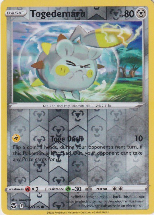 Togedemaru – 127/195 – Reverse