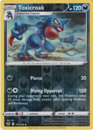 Toxicroak - 110/195 - Reverse
