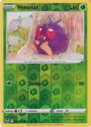 Venonat - 1/195 - Reverse