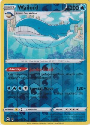 Wailord - 38/195 - Reverse