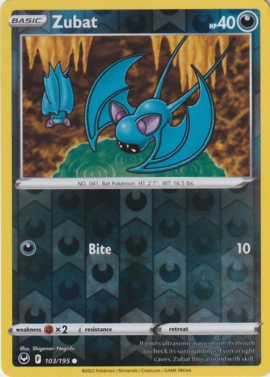 Zubat – 103/195 – Reverse