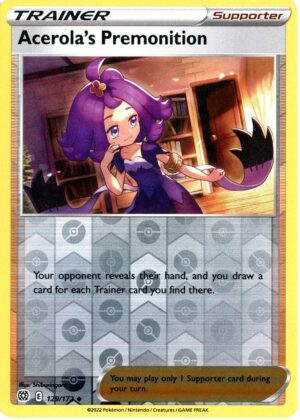 Acerola's Premonition - 129/172 - Reverse