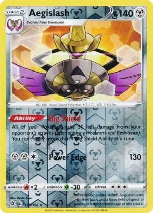 Aegislash - 135/192 - Reverse