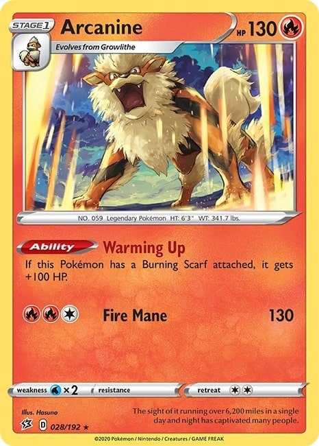 Arcanine – 028/192