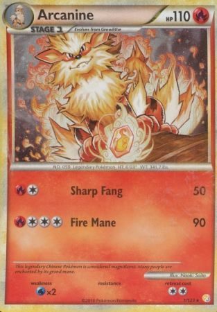 Arcanine - 1/123 (Holo)