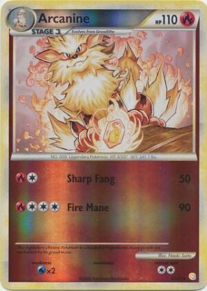 Arcanine - 1/123 - Reverse