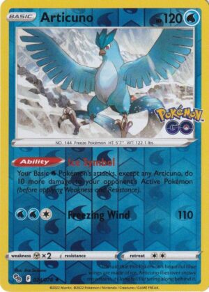 Articuno - 24/078 - Reverse