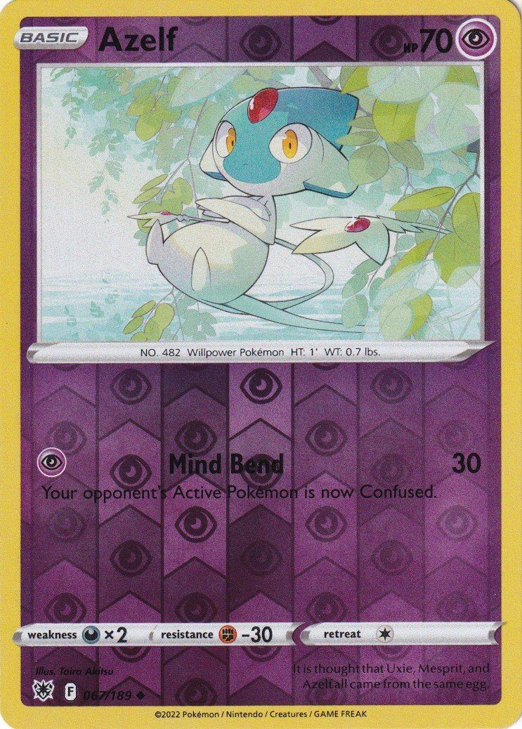 Azelf - 67/189 - Reverse