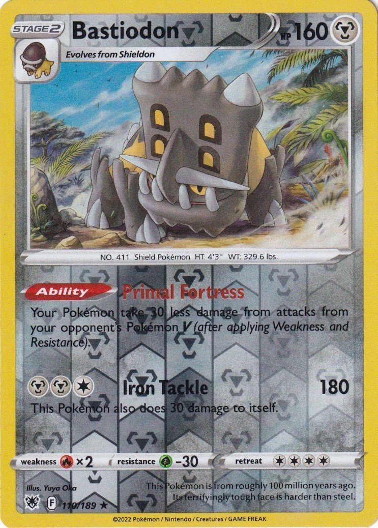 Bastiodon - 110/189 - Reverse