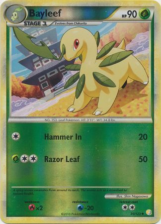 Bayleef - 35/123 - Reverse