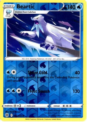 Beartic - 43/172 - Reverse