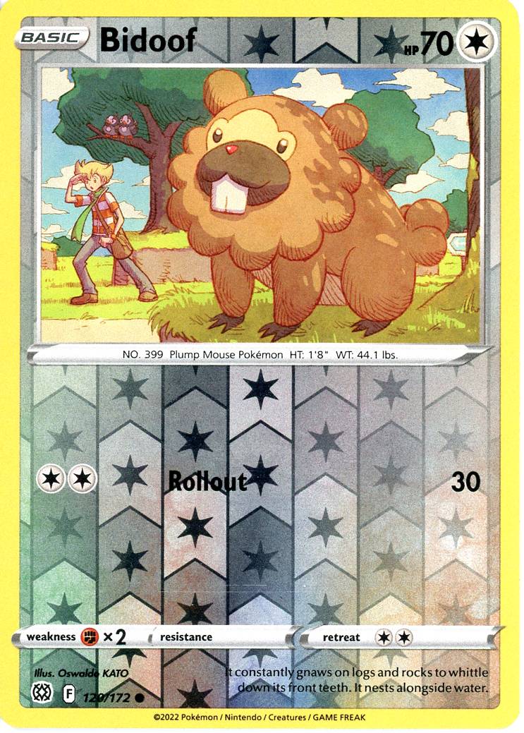 Bidoof – 120/172 – Reverse