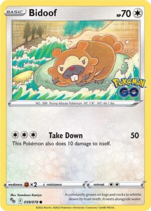 Bidoof - 59/078
