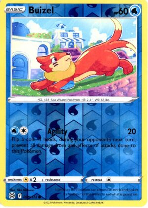 Buizel - 38/172 - Reverse