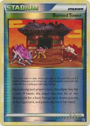 Burned Tower - 71/90 - Reverse