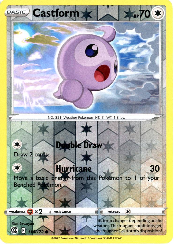 Castform – 116/172 – Reverse