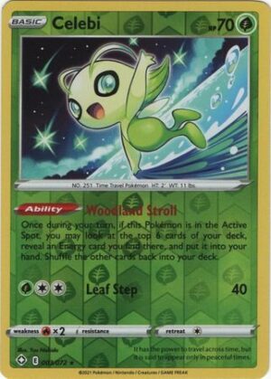 Celebi - 3/72 - Reverse