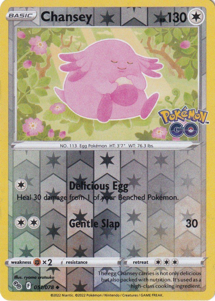 Chansey - 51/078 - Reverse