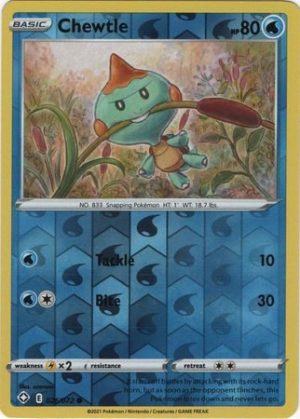 Chewtle - 26/72 - Reverse
