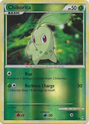 Chikorita - 53/95 - Reverse