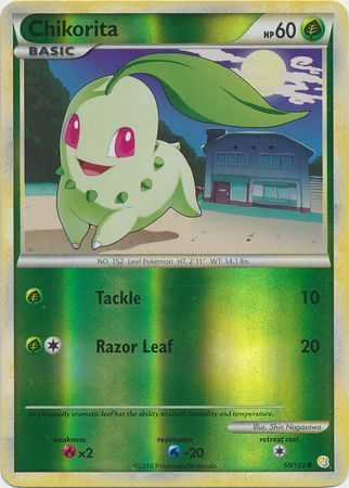 Chikorita - 59/123 - Reverse