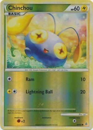 Chinchou - 48/95 - Reverse