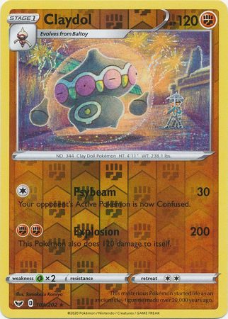 Claydol – 103/202 – Reverse